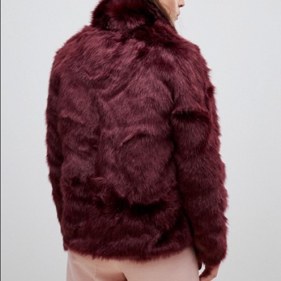 ASOS Faux Fur Coat - Picture 3 of 7